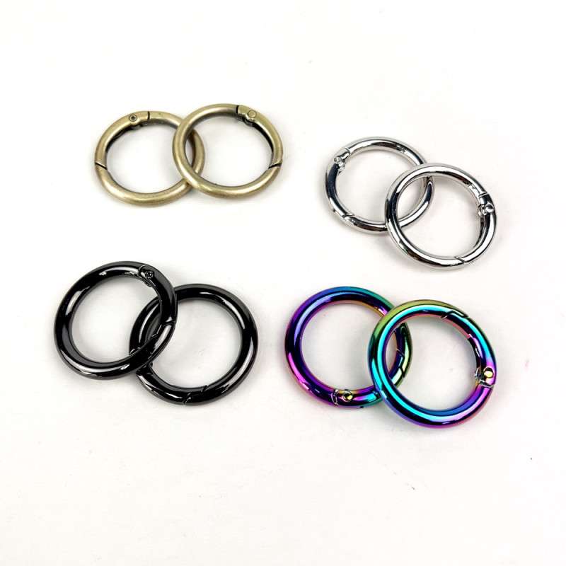 Anilla luxe de 25mm en varios acabados